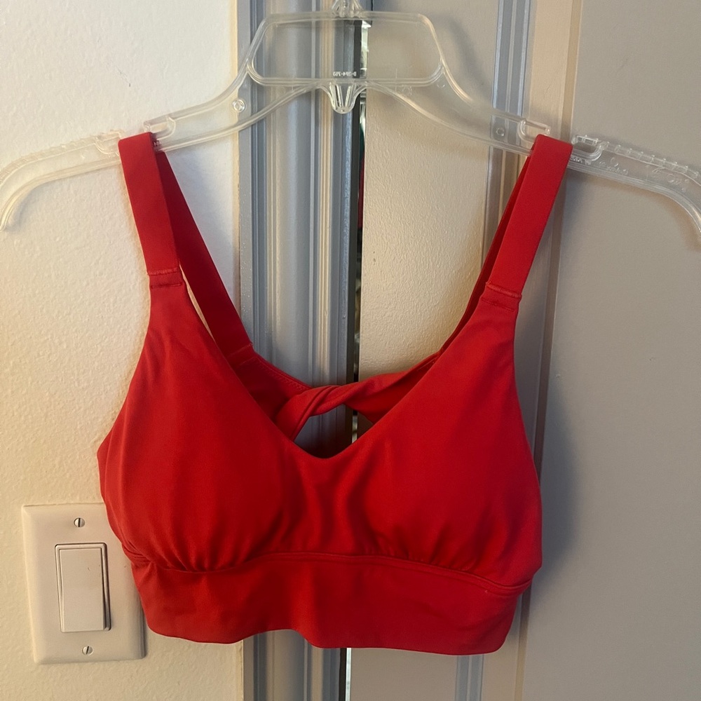 Aerie Red Sports Bra
